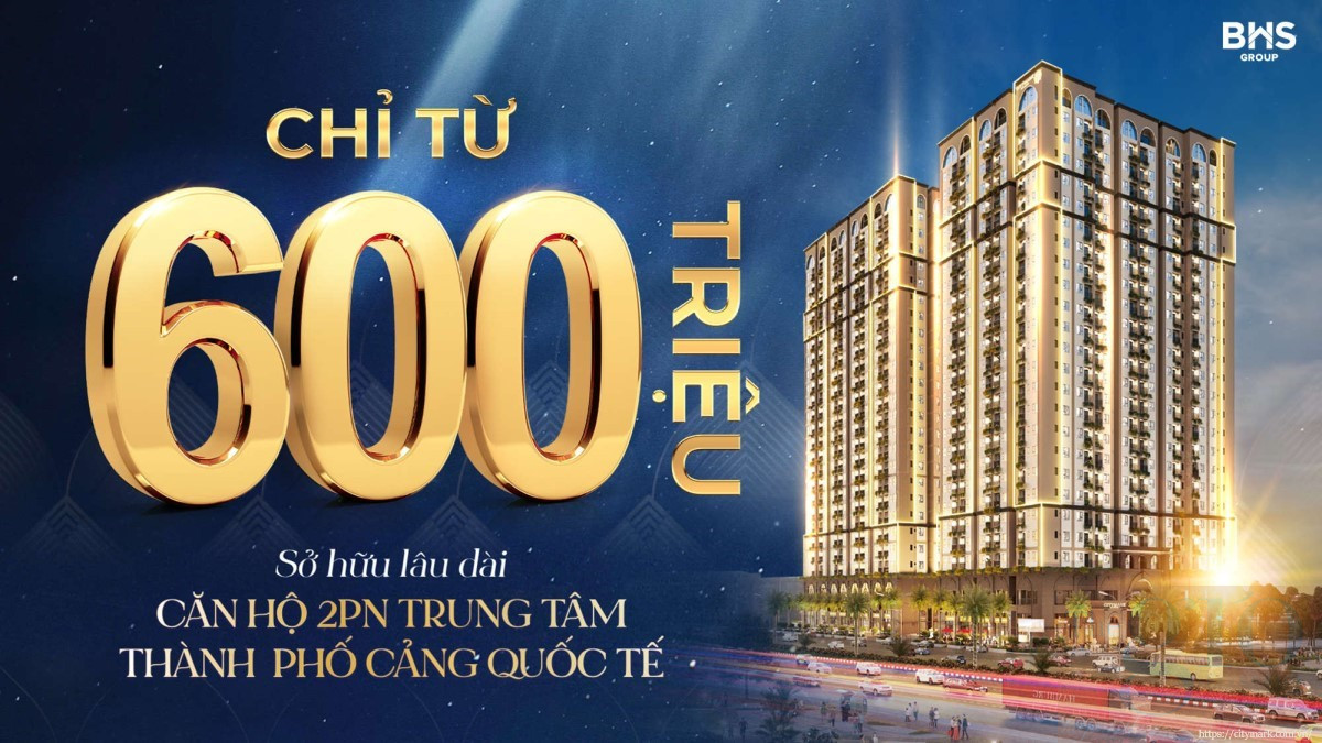 Căn Hộ Citymark Residence Chỉ Từ 600 Triệu