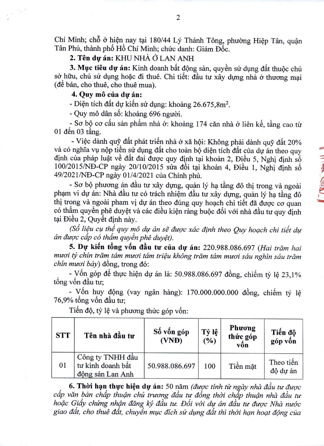 Chấp Thuận Chủ Trương (2)