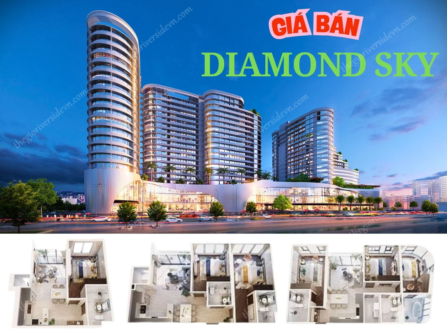 Giá Căn Hộ Diamond Sky