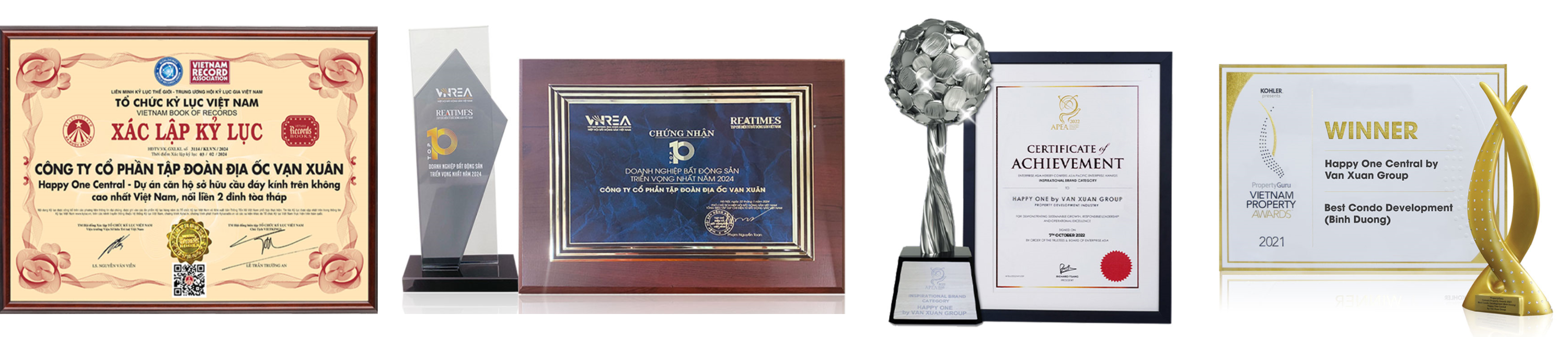 Giải Thưởng Từng Năm