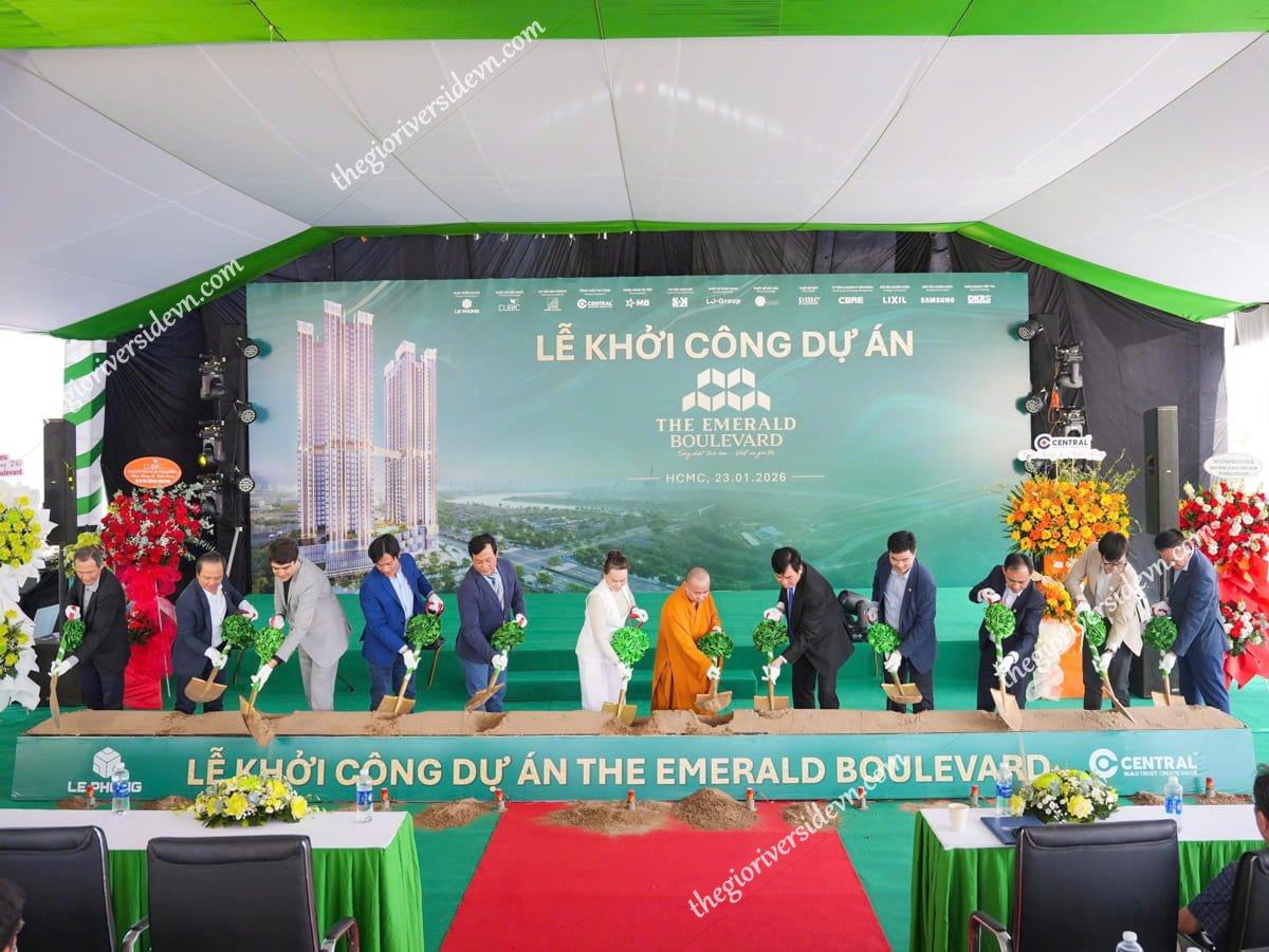 Lễ Khởi Công The Emerald Boulevard