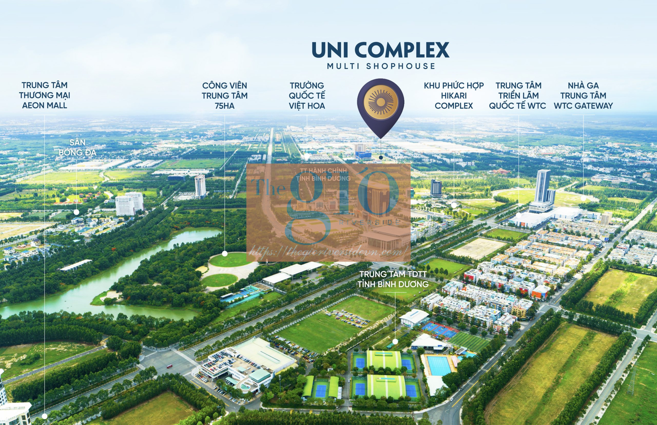 Liên Kết Vùng Uni Complex TDC Mở Ra Nhiều Tiềm Năng