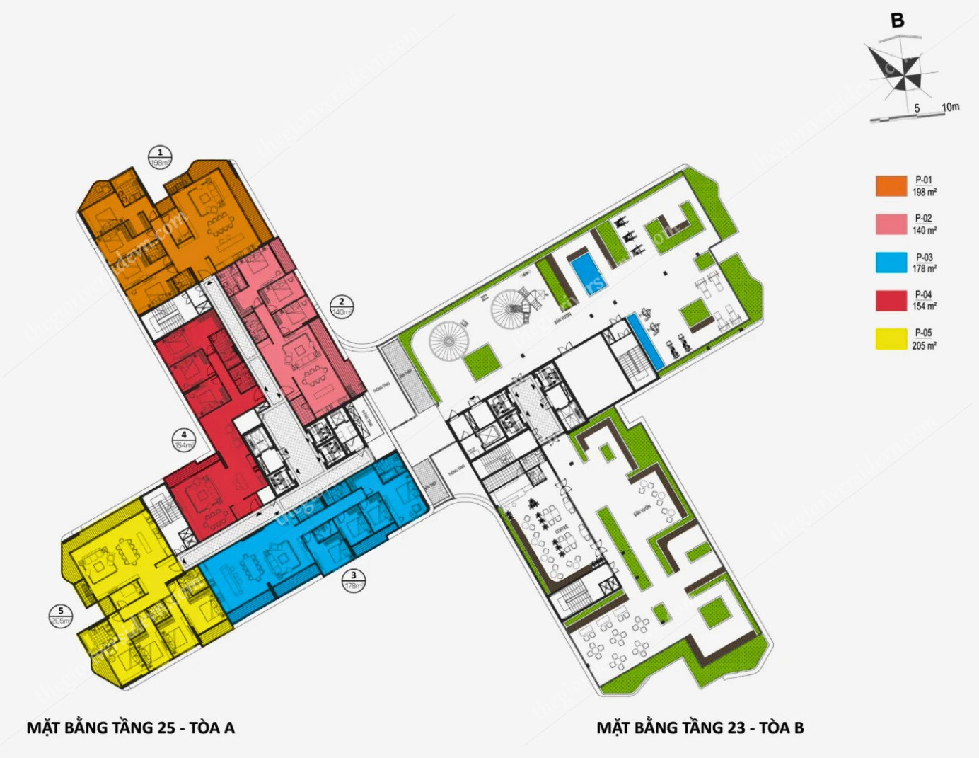 Mặt Bằng Tầng 25