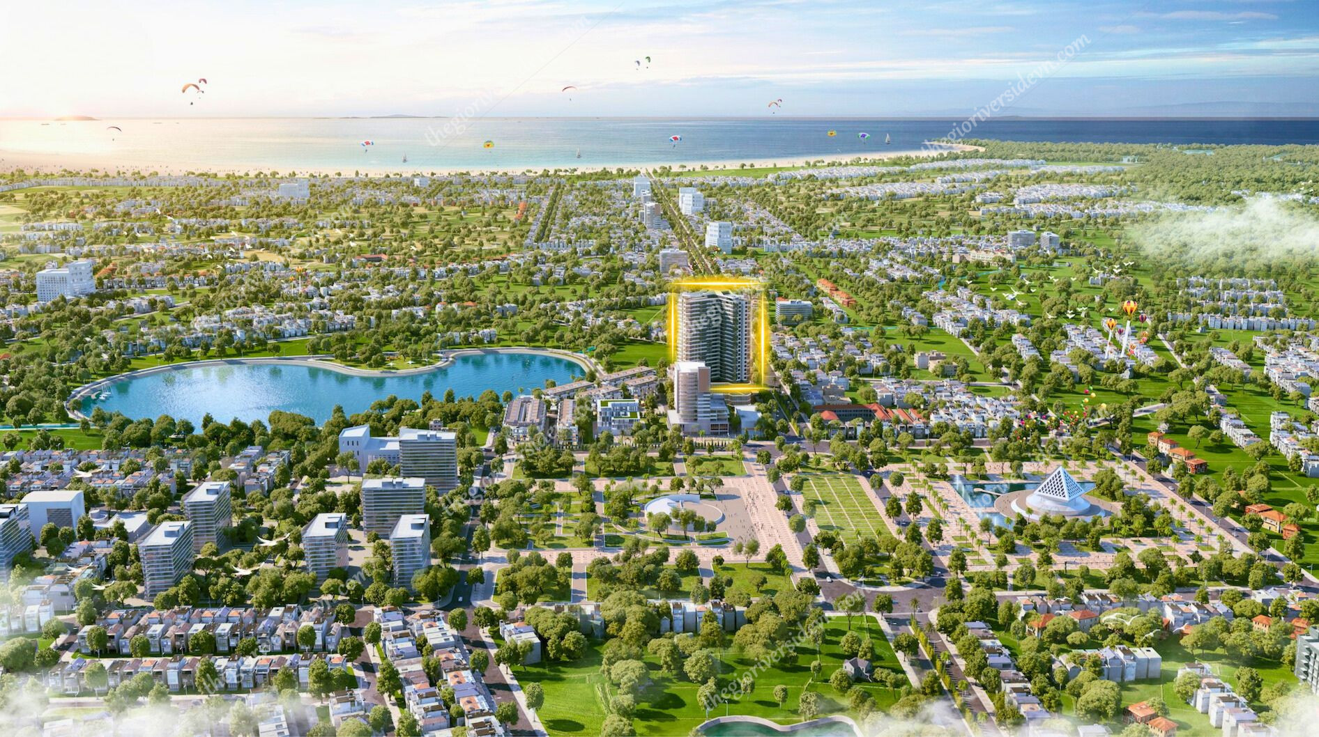 Ngắm View Xung Quanh Căn Hộ Hacom Tower