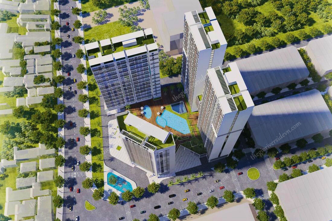 Phối Cảnh Green Square