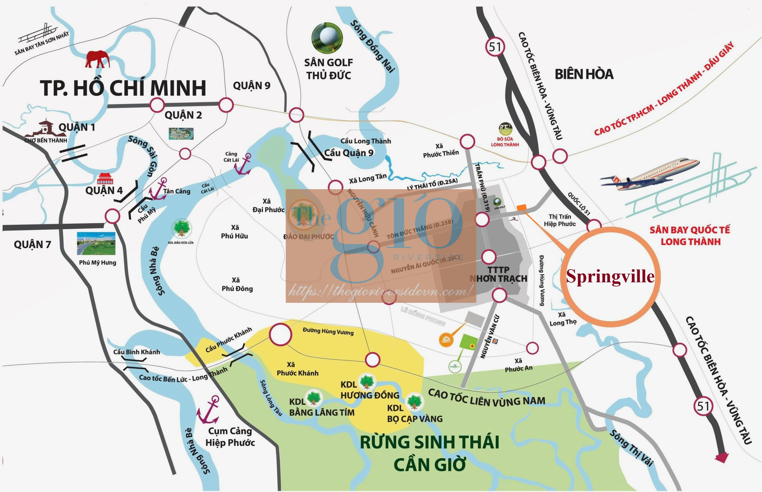 Springville Gamuda Có Vị Trí Vàng Tại Nhơn Trạch