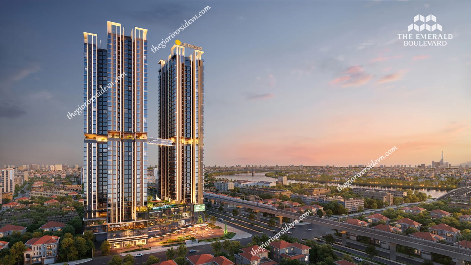 The Emerald Boulevard tại QL13