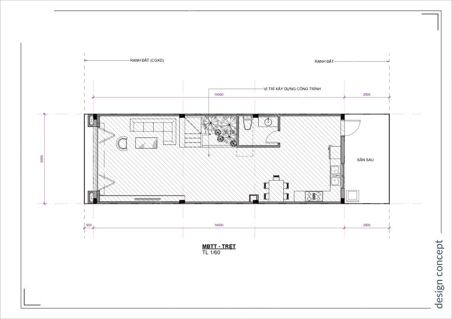Thiết Kế Nhà Phố Golden Town 5x14 (1)