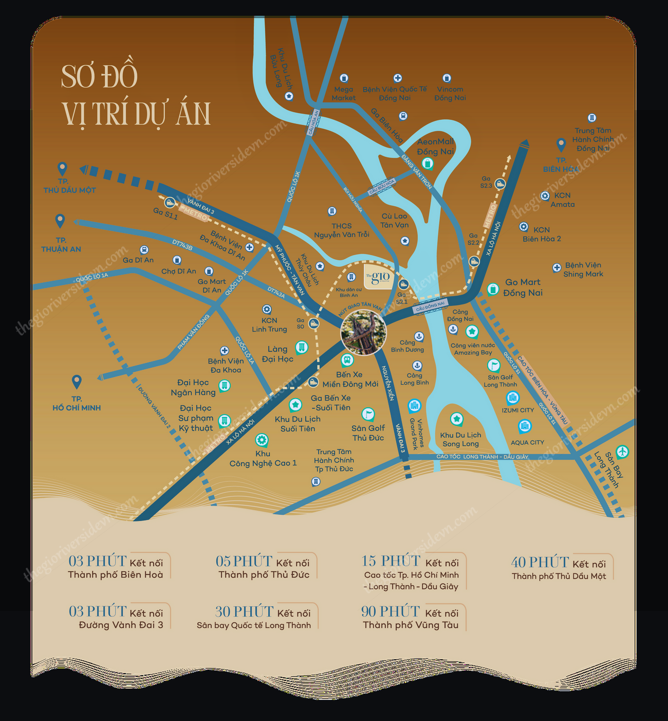 Vị Trí Chính Xác Của The Gió Riverside