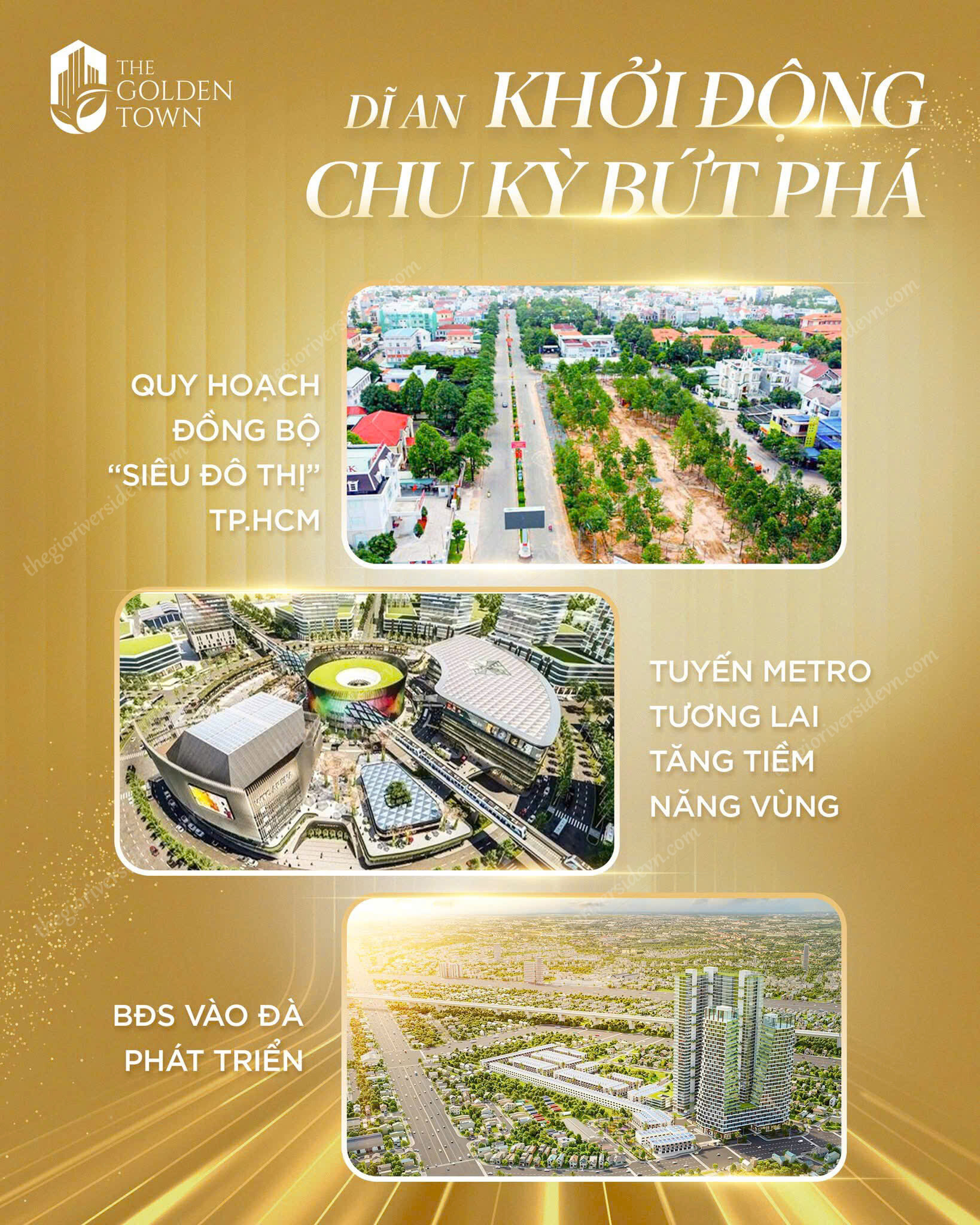 Golden Town Bứt Phá Chu Kỳ Mới Bất động Sản