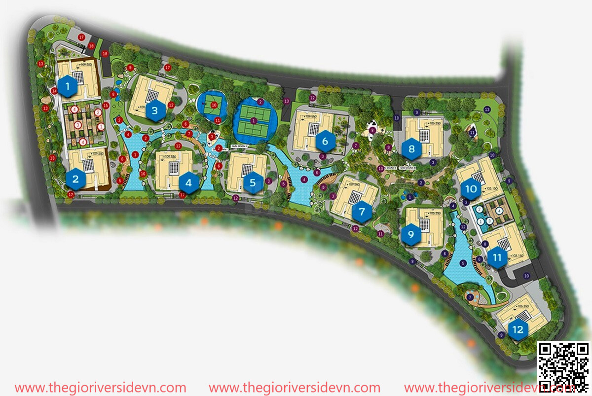 Mặt Bằng Tiện ích The Prive Thủ Đức