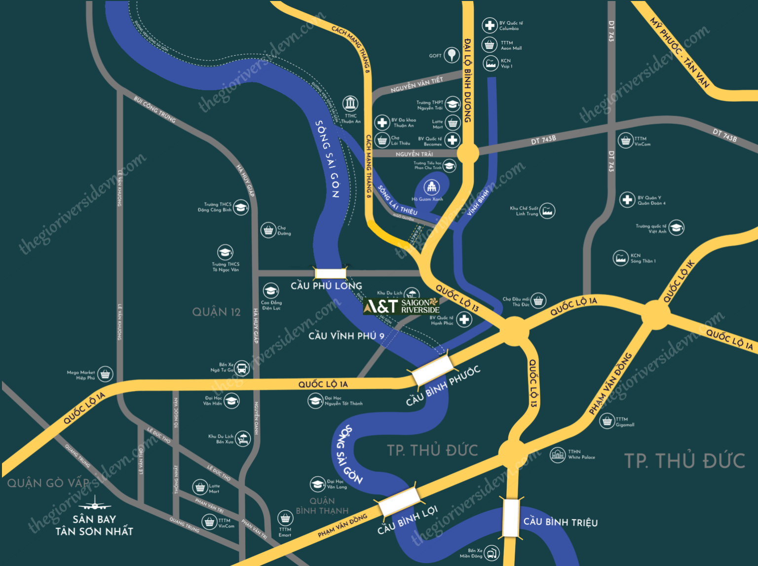 Vị Trí A&t Saigon Riverside